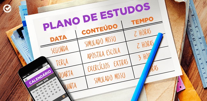 Plano de estudo