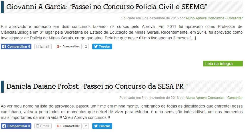 Questões de Concurso – Aprova Concursos