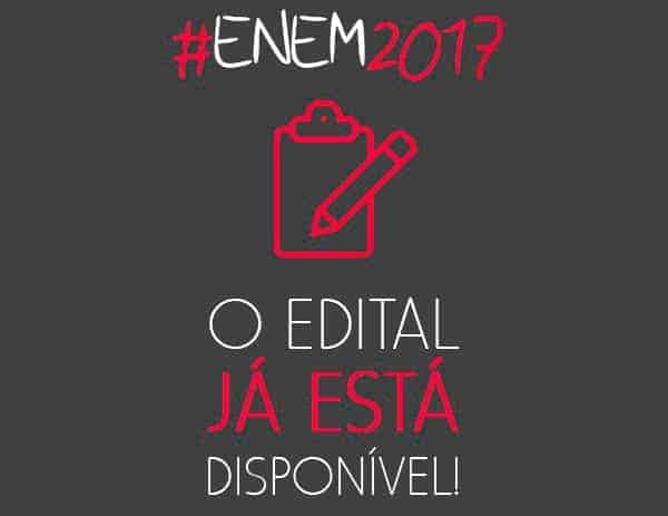 Edital do Enem 2017